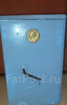Ящик для почты герб СССР сейф бар лофт, б/у, в наличии. Цена: 3 900₽ во ...