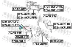 ����� ������� �������� ������! Audi A4/A5 1.8-2.0TFSi/2.0-3.0TDi 07 Febest 17208KLF 17208KLF ����