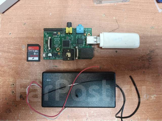 Комплект Raspberry Pi, б/у, в наличии. Цена: 1 500₽ во Владивостоке