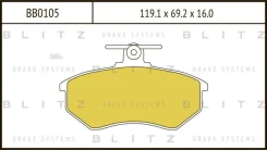 ������� ��������� �������� �������� AUDI 80/100 86- Blitz BB0105 BB0105 ����