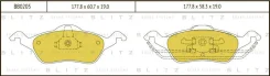 ������� ��������� �������� �������� FORD Focus 98- Blitz BB0205 BB0205 ����