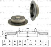 ���� ��������� ������ Subaru Forester/Impreza 07- Blitz BS0197 BS0197 ����