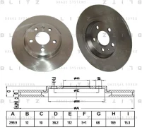 ���� ��������� AUDI A4/A5/Q5 08- Blitz BS0258 BS0258 ����