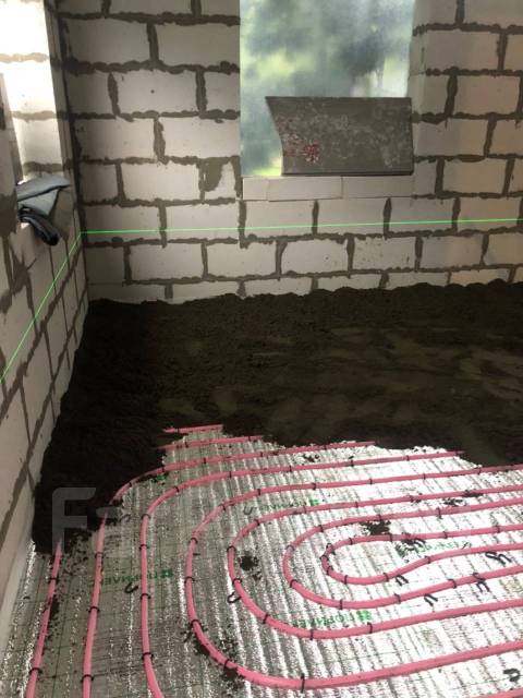 Полусухая механизированная стяжка пола за 1 день. Низкие цены. Договор ...