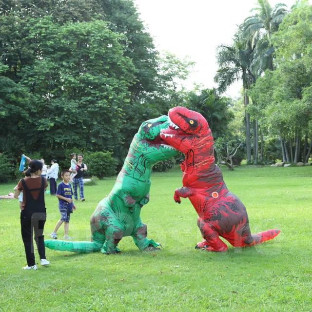 Надувной костюм динозавра сдам в аренду, для всех, б/у, в наличии. Цена ...