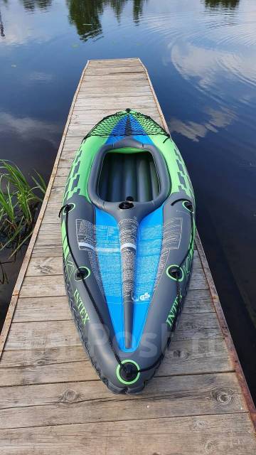 Надувная байдарка Intex 68305 Challenger K1 Kayak 274х76х33 см, каяк ...