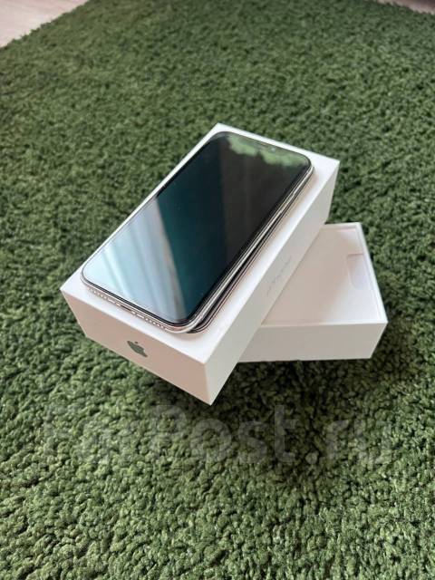 Продам айфон x, Apple iPhone X, 64 гб, 5.80", белый, б/у, в наличии ...