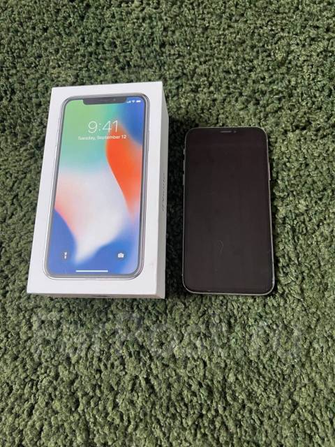 Продам айфон x, Apple iPhone X, 64 гб, 5.80", белый, б/у, в наличии ...
