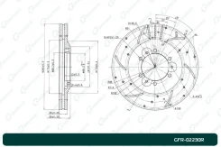 ���� ��������� ��������������� ������������� ������ G-Brake GFR02230R GFR02230R ����