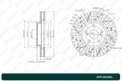 ���� ��������� ��������������� ������������� ����� G-Brake GFR02292L GFR02292L ����