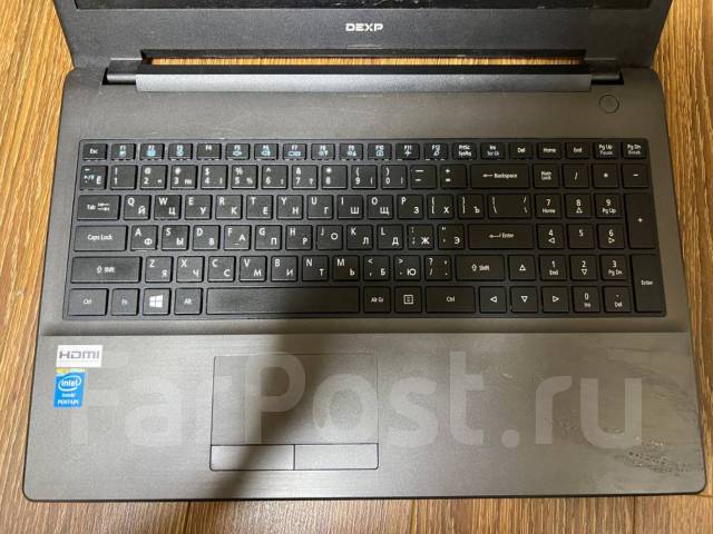 DEXP Aquilon. 15.6", 2����, ��� 256 �� � ������, ���� 1���, WiFi: 1, ����������� �� 1��. ����