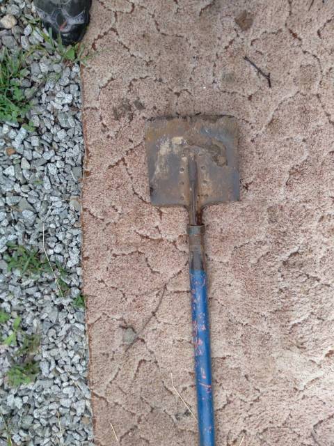 Лопата бсл 110, б/у, в наличии. Цена: 400₽ в Хабаровске