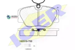 ������� ��������� �������� ������, Mercedes-BENZ: 190 84-93, Coupe 87-93, E-Class 93-95, E-Class 93-98, E-Class 93-97, E-Class 92-96 ICER 180510700 18...