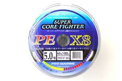 �������� ���� Promarine Super Core Fighter PE X8 �5.0 (0,37��, 100�, 27.2��, 60lb, 1� � 5 color) ����