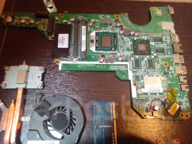 Ноутбук на запчасти, HP Pavilion g6, 8 гб, WiFi, Bluetooth, б/у, в ...