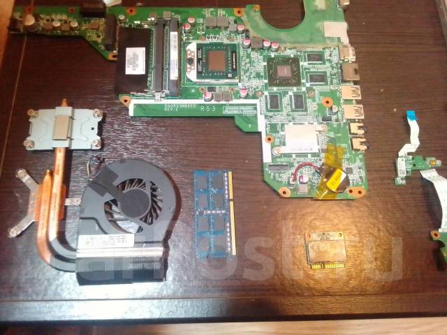 Ноутбук на запчасти, HP Pavilion g6, 8 гб, WiFi, Bluetooth, б/у, в ...