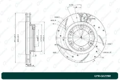 ���� ��������� ��������������� ������������� G-brake GFR-02239R ������ GFR02239R ����