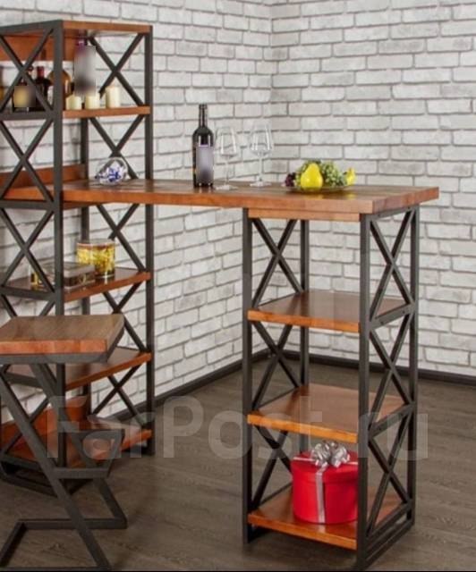 Барная стойка Лофт LoftStyle, новый, под заказ. Цена: 72 900₽ во Владивостоке