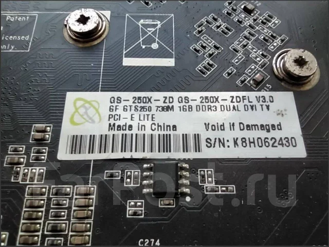 GeForce GTS 250 ����