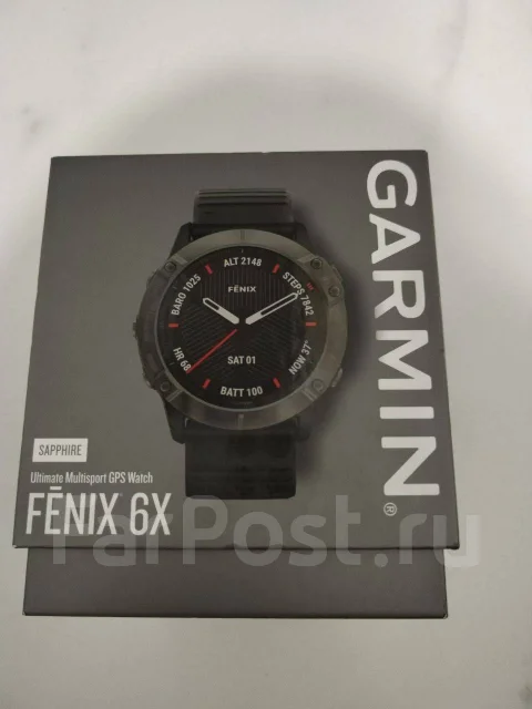 Garmin Fenix 6X. GPS, NFC, SIM-�����, IP68 ����