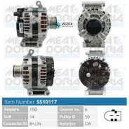 ��������� 14V 150A Citroen Jumper, Ford Transit (FD) Meatdoria 5510117 5510117 ����