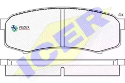 ������� ��������� �������� ����, Toyota: LAND Cruiser 03-, LAND Cruiser 80 90-97, LAND Cruiser 90 96- ICER 141027 141027 ����