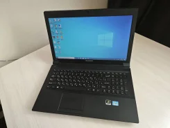 Lenovo B590. 15.6", 2,4����, ��� 4 ��, ���� 256���, WiFi, Bluetooth, ����������� �� 3��. ����