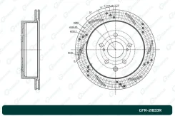 ���� ��������� ��������������� ������������� ������ G-Brake GFR21833R GFR21833R ����
