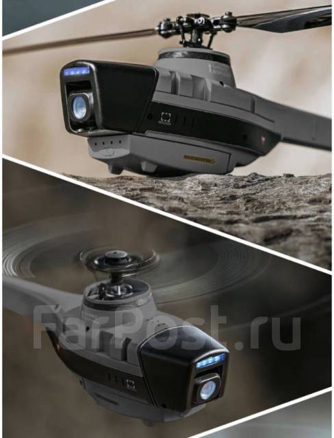 *Радиоуправляемый дрон-разведчик C128 Sentry WAV* три аккумулятора ...
