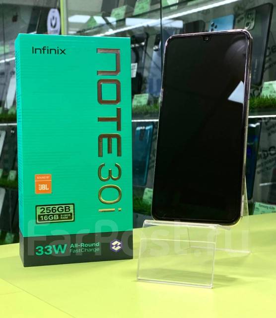 Infinix Note 30i - 6.66", 64МП, 8x2.0GHz, 5000mAh, 8/256Gb. РФСеть ...