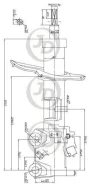 ������ ��������������� �������� �������� Toyota Auris, Corolla JAS0122 JD, ��������� �� 1 �� JAS0122 ����