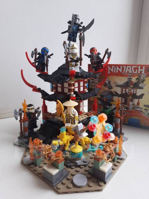 Храм Кружитцу Лего LEGO Ниндзяго 7 минифигурок. Аналог, б/у, в наличии ...