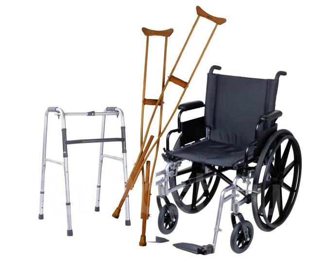 Костыли в прокат (аренда)кресла, Ходунков во Владивостоке