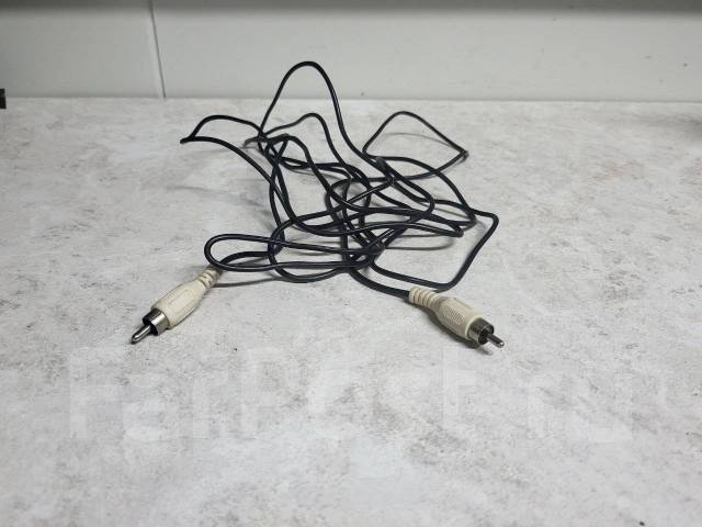 Кабель 1 RCA - 1 RCA 3 метра noname 5, б/у, в наличии. Цена: 150₽ во ...