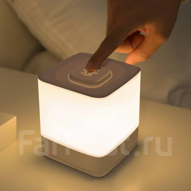 Сенсорный ночник, новый, в наличии. Цена: 950₽ во Владивостоке