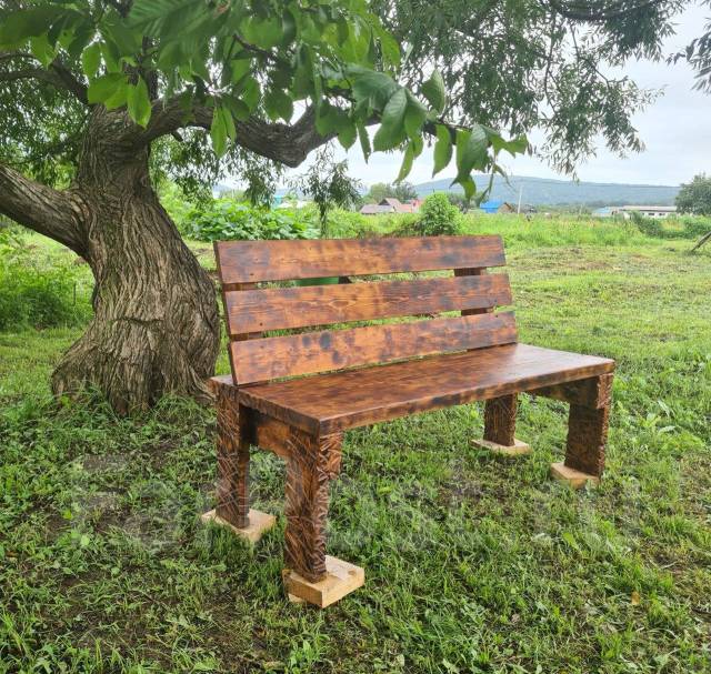 Лавочка (скамейка) вокруг дерева » Производитель WoodBUD Украина
