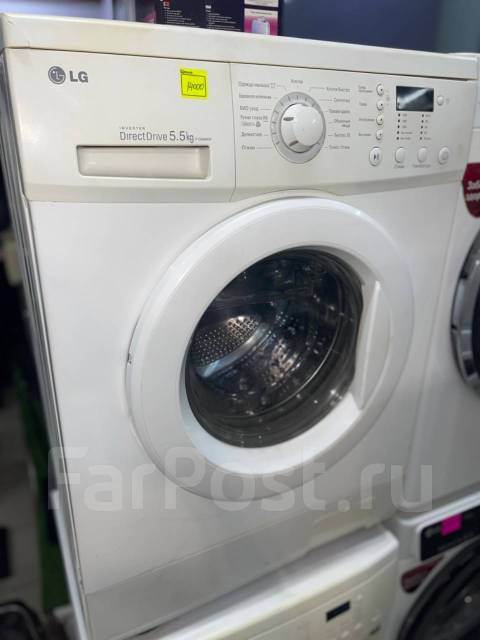 Lg front load washing deals machine 5.5 kg direct drive