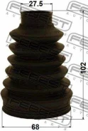 ������� ���� ���������� �������� pvc 68x102x27.5 | ����/��� | Febest 2315PTMT 2315PTMT ����