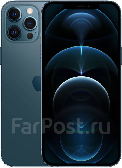 Смартфон Apple iPhone 12 Pro Max, 512 гб, 6.70", синий, 3G, 4G LTE ...