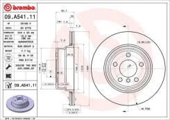 09. A541.11_���� ���� 09a54111 Brembo 09A54111 ����