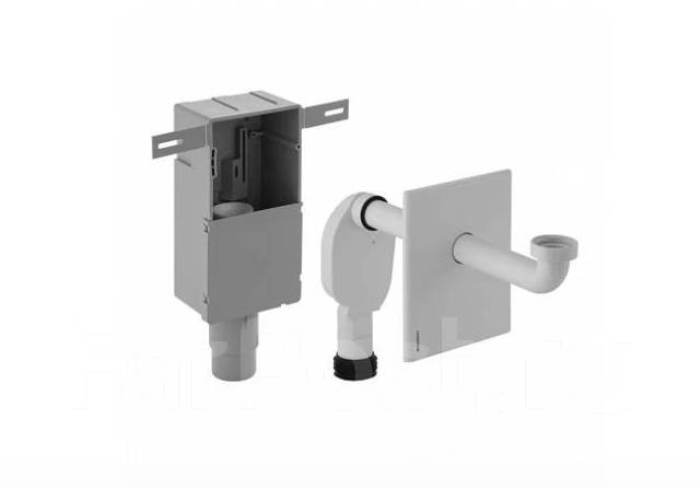 Сифон для раковины Geberit внутристенный, в наличии. Цена: 5 500₽ во ...