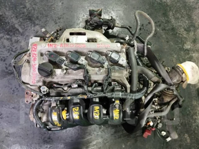 Двигатель Toyota Corolla NZE124 1NZ-FE купить во Владивостоке по цене ...