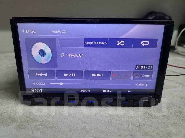Свежий Kenwood mdv D404BT 2017г. Русский ЯЗЫК, 2 DIN