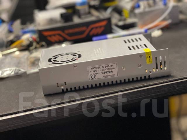 Блок питания 24V 20A 500W для 3d принтера, новый, в наличии. Цена: 2 ...