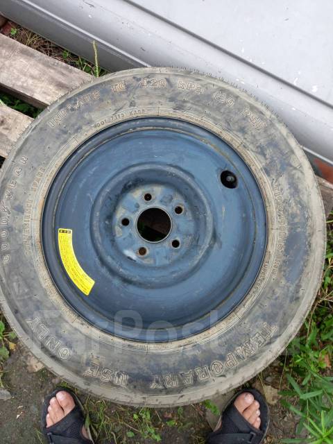 Продам колесо банан запаску на 16, 16", 1 шт, 155 мм, 90 %, радиальный ...