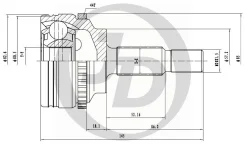 ���� ������� ABS 151542 JD JCT0107A JCT0107A ����