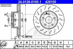 ���� ��������� Mercedes-BENZ: C-Class T-Model/C-Class ����, C 180/C 180 Kompressor/C 200 CGI/C 220 CDI/C 250/C 250 CDI, 07-14 ATE 24012801001 24012801...