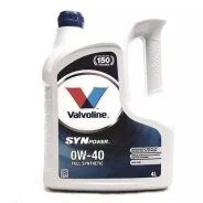 Valvoline SynPower. 0W-40, �������������, 4��. ����