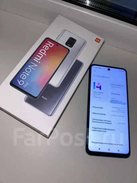 Xiaomi Redmi Note 9 Pro. �/�, 128 ��, ���������, 4G LTE, Dual-SIM, NFC ����