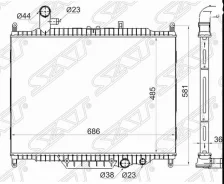�������� ���������� ��������� LR0005-3.0D Land Rover Discovery 2009-2017 LR0005-3.0D LR000530D ����